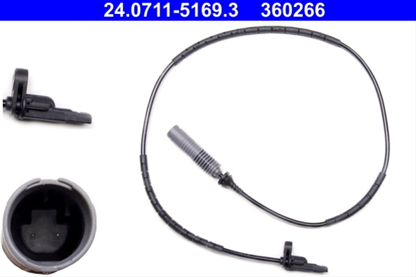 Senzor,turatie Roata Ate Bmw 24.0711-5169.3