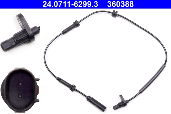 Senzor,turatie Roata Ate Bmw 24.0711-6299.3