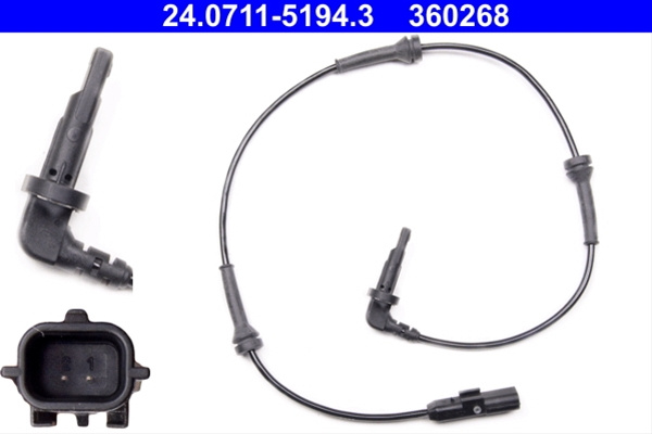 Senzor,turatie Roata Ate Renault 24.0711-5194.3