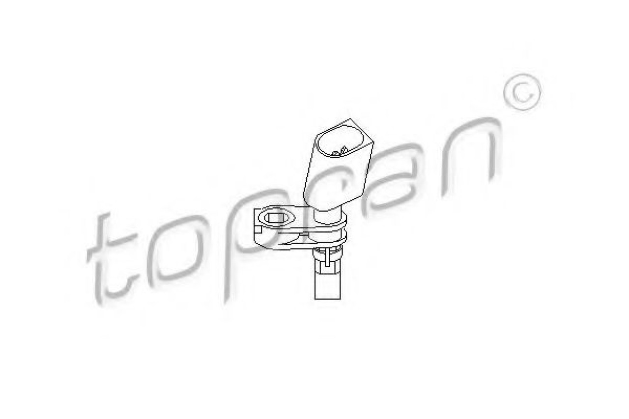 Senzor,turatie roata AUDI A2 (8Z0) (2000 - 2005) TOPRAN 110 608 piesa NOUA