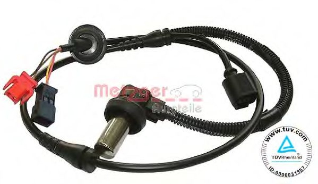 Senzor,turatie roata AUDI A4 (8D2, B5) (1994 - 2001) METZGER 0900065 piesa NOUA