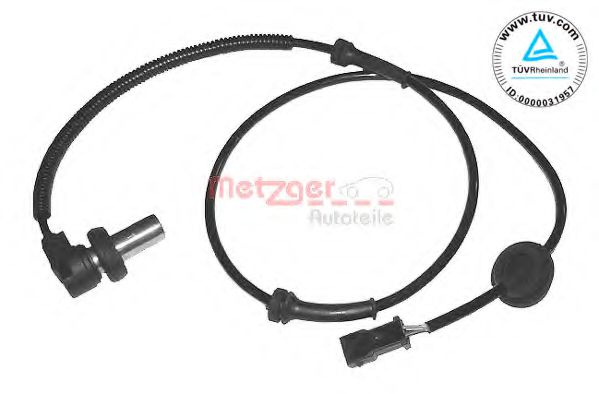 Senzor,turatie roata AUDI A4 (8D2, B5) (1994 - 2001) METZGER 0900095 piesa NOUA