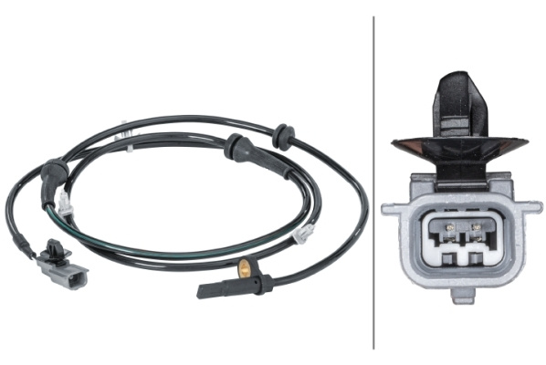 Senzor,turatie roata Axa fata ambele parti (6PU012679811 HELLA) NISSAN