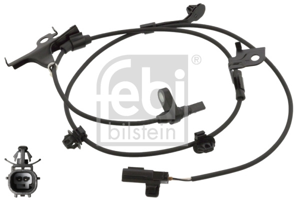 Senzor,turatie roata Axa fata stanga (107289 FEBI BILSTEIN) SUBARU,TOYOTA