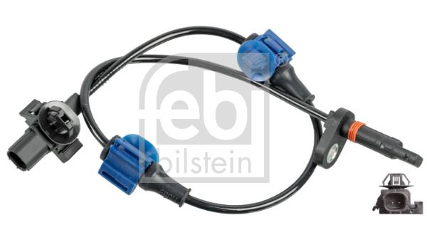 Senzor,turatie roata Axa spate stanga (176666 FEBI BILSTEIN) HONDA
