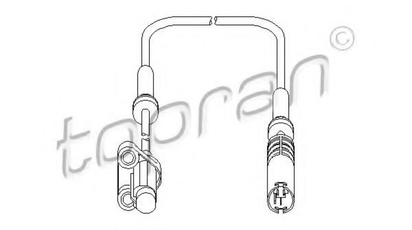 Senzor,turatie roata BMW Seria 5 (E39) (1995 - 2003) TOPRAN 500 981 piesa NOUA