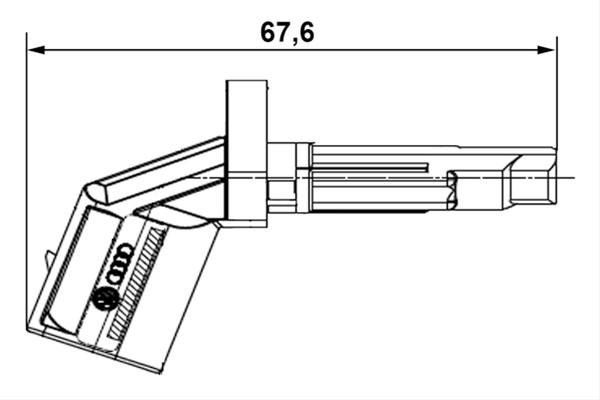 Senzor,turatie Roata Bosch Rolls-Royce 0 265 007 928