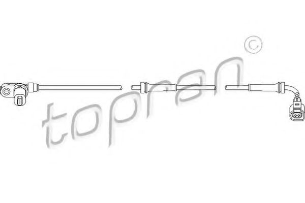 Senzor,turatie roata FORD GALAXY (WGR) (1995 - 2006) TOPRAN 110 490 piesa NOUA