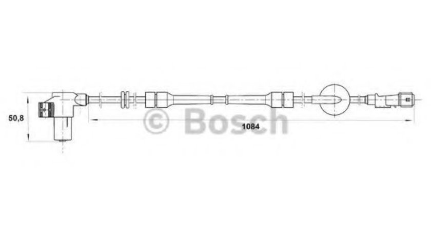 Senzor,turatie roata PEUGEOT 406 (8B) (1995 - 2005) BOSCH 0 265 006 205 piesa NOUA