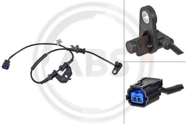 Senzor,turatie roata punte fata (31616 ABS) HYUNDAI