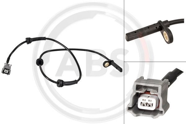 Senzor,turatie roata punte fata (31639 ABS) NISSAN,RENAULT