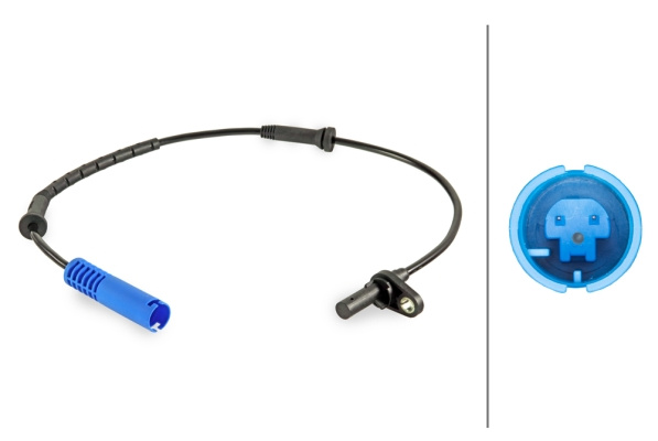 Senzor,turatie roata punte fata (6PU012806101 HELLA) BMW