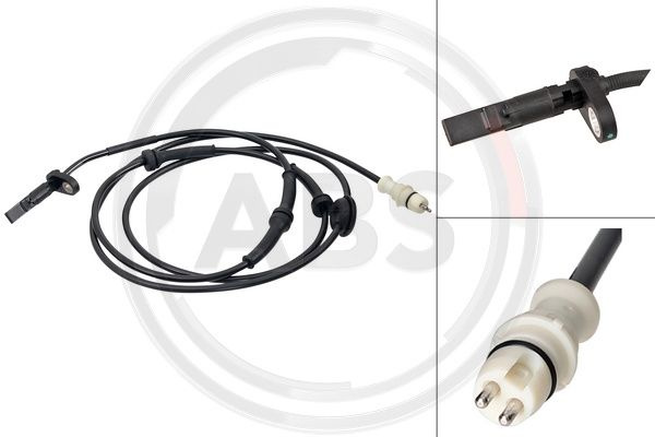 Senzor,turatie roata puntea spate (31601 ABS) FIAT