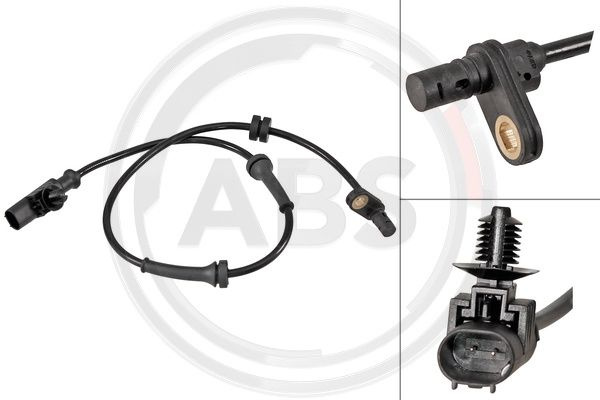 Senzor,turatie roata puntea spate (31636 ABS) NISSAN