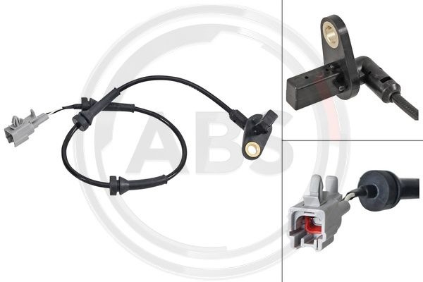 Senzor,turatie roata puntea spate (31637 ABS) NISSAN