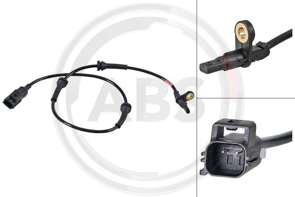 Senzor,turatie roata puntea spate (31647 ABS) LAND ROVER