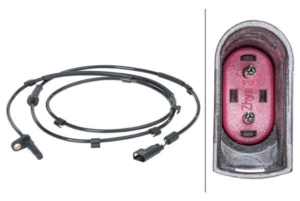 Senzor,turatie roata puntea spate (6PU012679901 HELLA) FORD