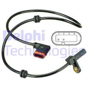 Senzor,turatie roata puntea spate (SS20541 DELPHI) MERCEDES-BENZ