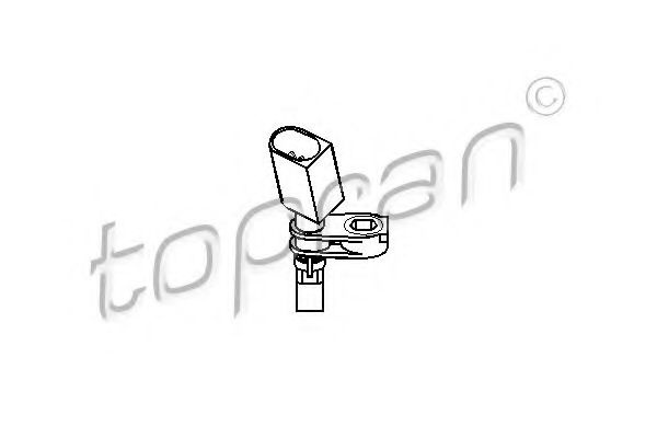 Senzor,turatie roata SKODA FABIA II Combi (2007 - 2014) TOPRAN 110 609 piesa NOUA