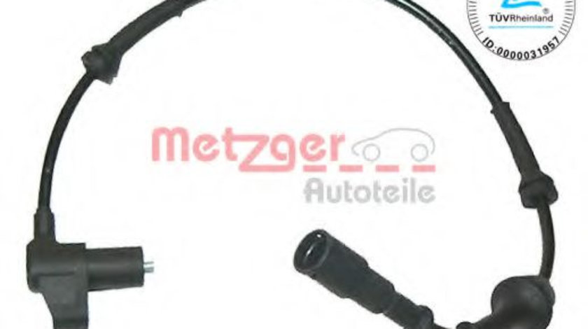 Senzor,turatie roata VW TRANSPORTER IV bus (70XB, 70XC, 7DB, 7DW, 7DK) (1990 - 2003) METZGER 0900092 piesa NOUA