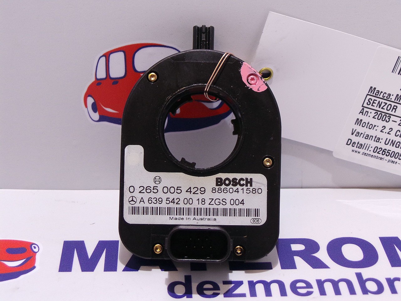 SENZOR UNGHI VOLAN MERCEDES VITO VITO 2.2 CDI - (2003 2010)