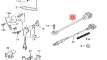 Senzor vibratii motor 07D905377 Audi A4 B6 Sedan 2...