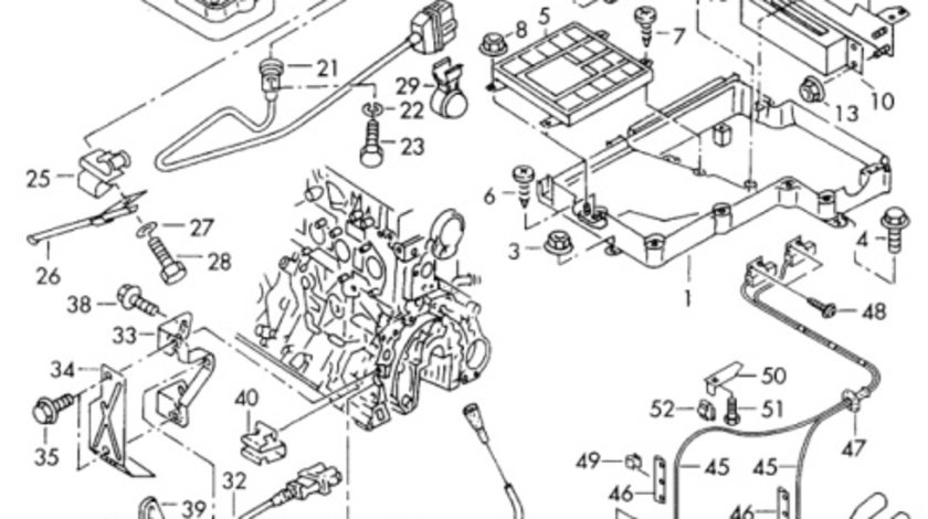 Senzor vibrochen Audi A6 4B 2002 2003 2.5 TDI AKE OEM 078906433A