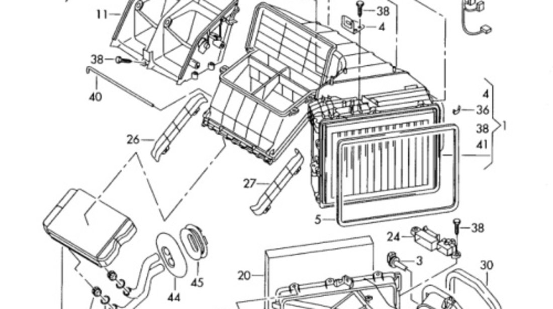 Senzor VOLKSWAGEN GOLF VI (5K1) [ 2008 - 2013 ] OEM 4B0820539