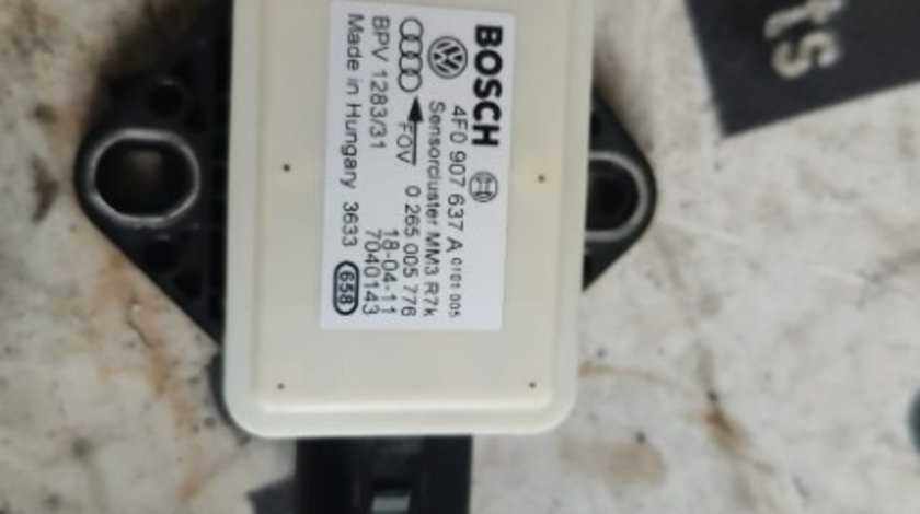 Senzori ESP Audi A6 C6 2.0 TDI 170 Cp / 125 KW cod motor CAH , an 2011 cod 4F0907637A