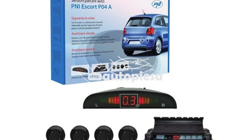 Senzori parcare auto Escort cu 4 receptori PNI PNI-P04 - produs NOU