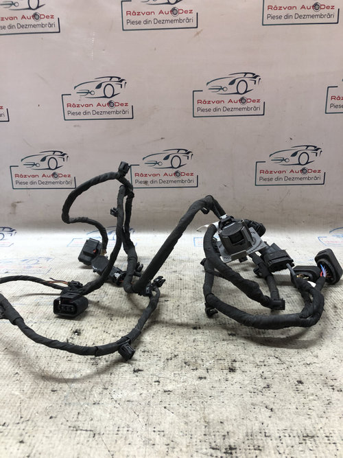Senzori parcare fata plus instalație Skoda Octavia 4 1.5 Benzina 2022, 5E3971095DS / 5Q0919275B