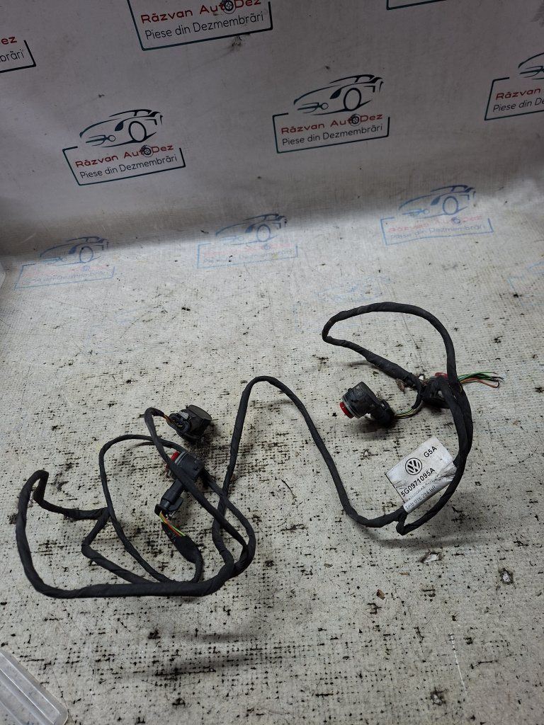 Senzori parcare fata plus instalație Volkswagen Golf 7 - Motorina 2014, 5Q0919275 / 5G0971095A / 4 SENZORI