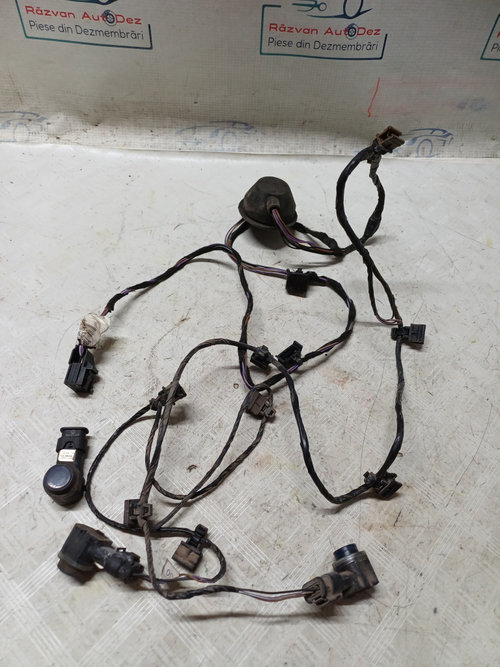 Senzori parcare spate plus instalație Skoda RAPID - Motorina 2014, 3C0973203 / 3 SENZORI / UN SENZO...