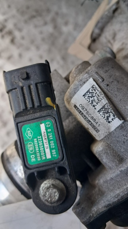Senzori presiune Renault Laguna 1.5 dci 110 CP cod motor K9K an 2015 cod 0281002997 / 8200843680