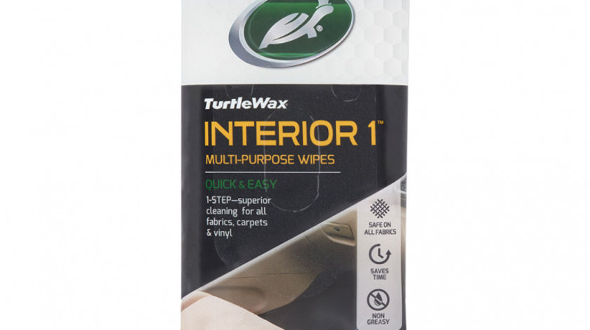 Servetele Umede Auto Pentru Interior 25 Buc Turtle Wax TW FG0019