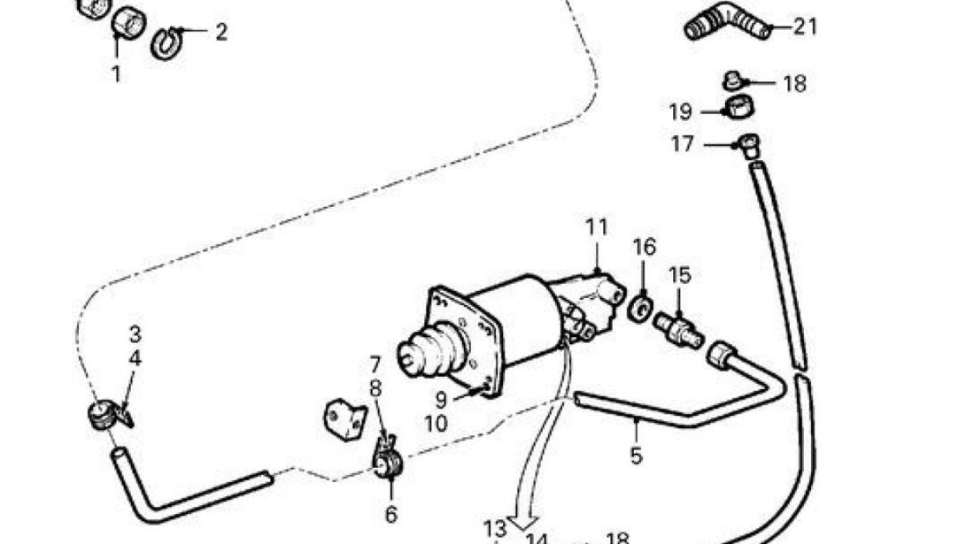 Servoambreiaj Daf XF motor 12600 cmc (poz.11) DT 1392204