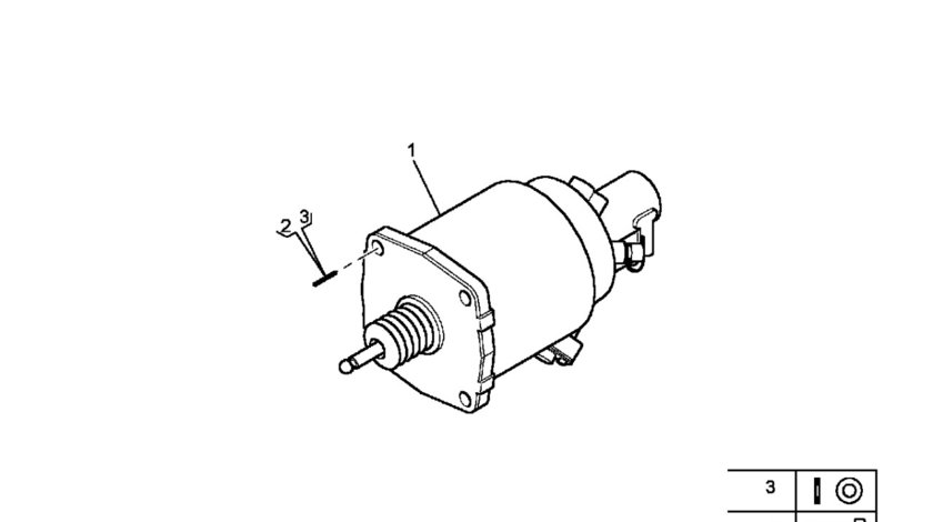 Servoambreiaj Renault Midlum motor 4120 cmc WABCO 5010452472