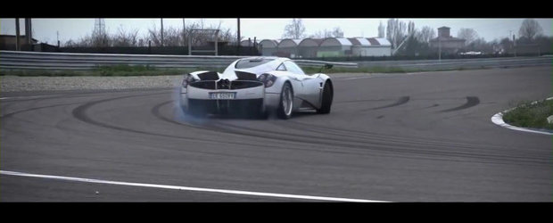 Sesiune de drifturi cu Chris Harris si Pagani Huayra