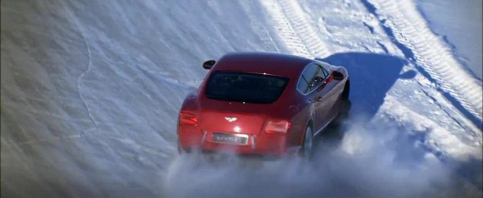 Sesiune de drifturi pe gheata cu Juha Kankkunen si Bentley Continental GT V8 Sesiune de drifturi pe gheata cu Juha Kankkunen si Bentley Continental GT V8