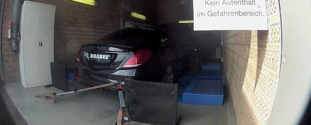 Sesiune dyno cu un Brabus S-Class de 850 CP si 1.450 Nm