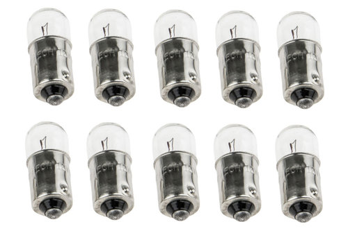 Set 10 becuri T4W, T4W 12V 4W /BASE TYPE BA9S/ /SPRZEDAJEMY TYLKO PO 10SZT./