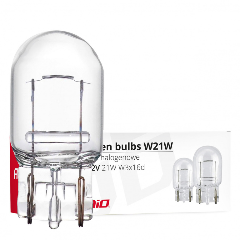 Set 10 Buc Bec Amio W21W 12V 21W T20 W3x16d AVX-AM02551