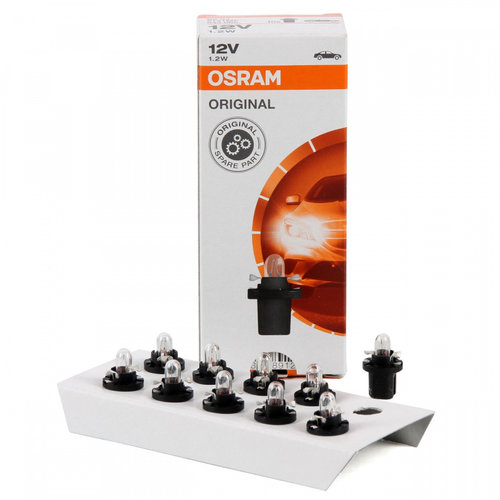 Set 10 Buc Bec Bec Osram B8.5D 12V 1,2W Original 2721MF