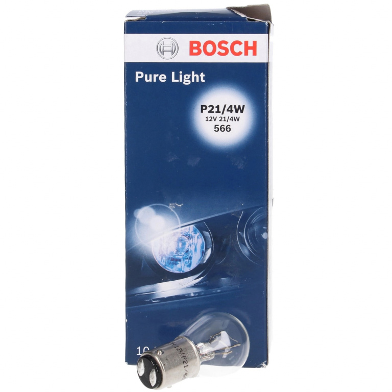 Set 10 Buc Bec Bosch P21/4W 12V 21/4W Pure Light 1 987 302 215