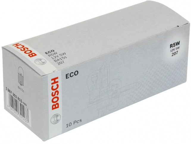Set 10 Buc Bec Bosch R5W 12V 5W Eco 1 987 302 815