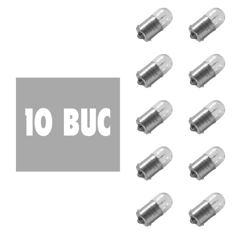 Set 10 Buc Bec Carguard R5W 12V 5W BA15s BAA041