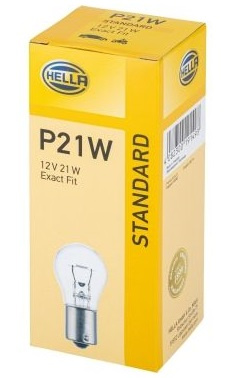 Set 10 Buc Bec Hella P21W 12V 21W 8GA 002 073-121