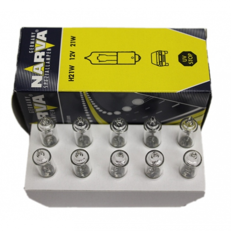 Set 10 Buc Bec Narva H21W 12V 21W 68191