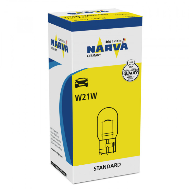 Set 10 Buc Bec Narva W21W 12V 21W 17632NVACP