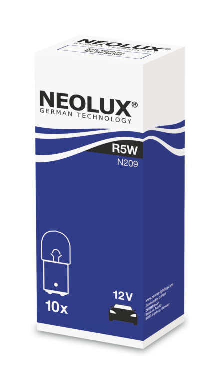 Set 10 Buc Bec Neolux R5W 12V 5W Ba15s N207